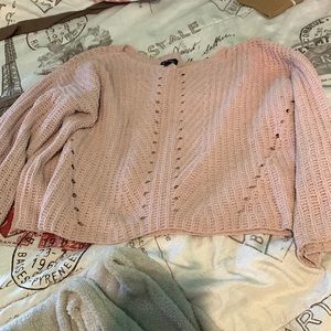 Art Class Pullover Pink Sweater